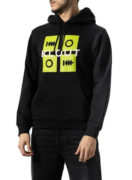 Black Neon Klout Puzzle Sweatshirt