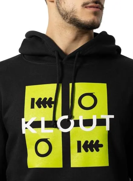 Black Neon Klout Puzzle Sweatshirt