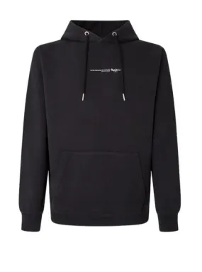 Pepe Jeans David Basic Black Men's Sweatshirt