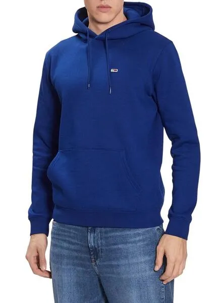 Tommy Jeans Men's Blue Fleece Sweatshirt