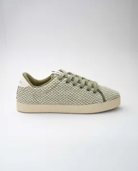 Sustainable unisex green sneakers TIROL VERDE