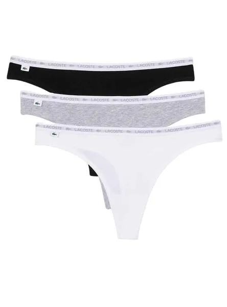 Lacoste Women's String Bikini Pack of 3