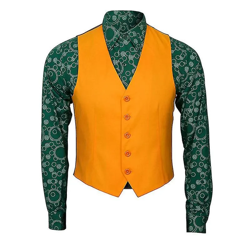 The Joker Movie Arthur Fleck Halloween Carnival Costume Set for Men and Boys - Complete Cosplay Joker Costume