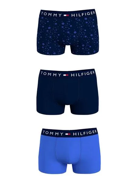 Tommy Jeans Trunk Azul - Pack de Calzoncillos