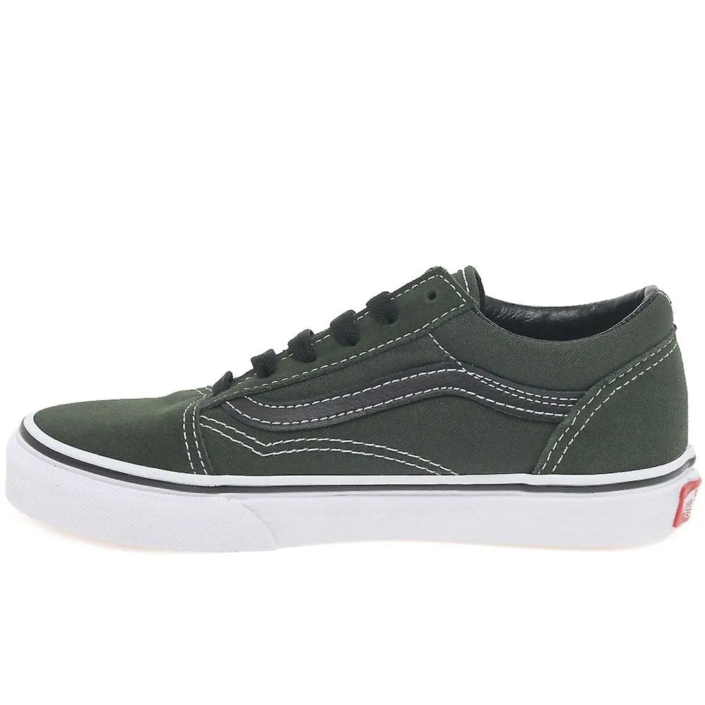 Vans Old Skool Youth Lace Canvas Kids Sneakers