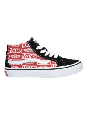 Vans SK8-Mid Reissue Logo Rojo Niños