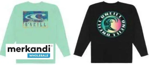 Wholesale Oneill children's long sleeve assorted printed t-shirts 24pcs.