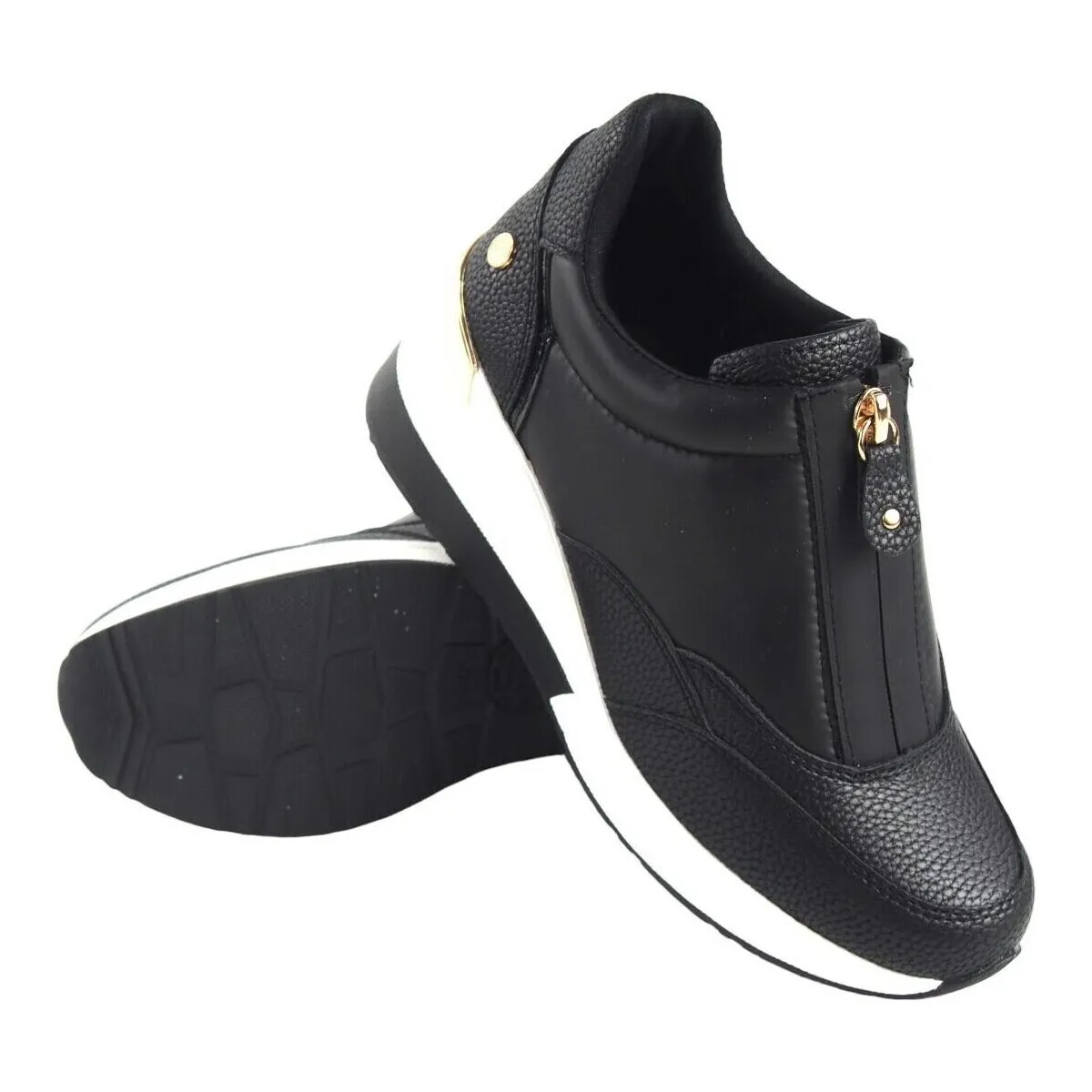 Women's black shoe 141874