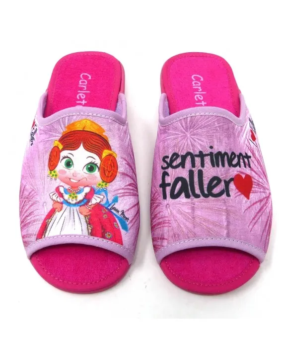 Girl's Fallera House Slipper 7086