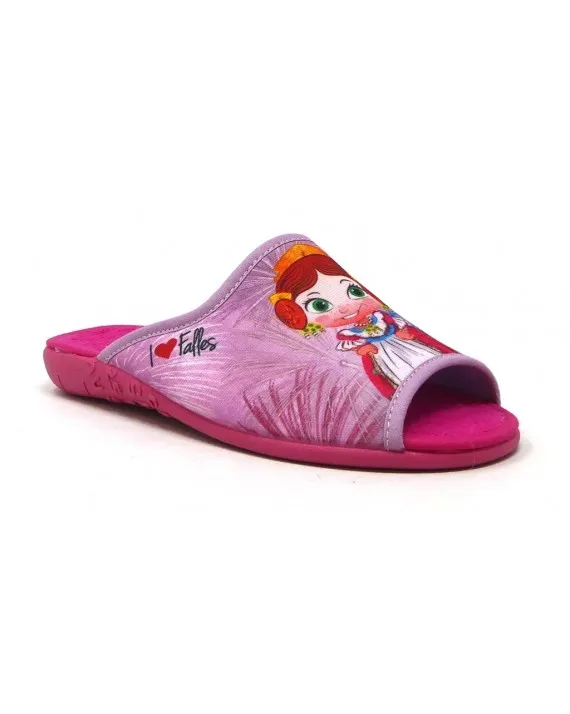 Girl's Fallera House Slipper 7086