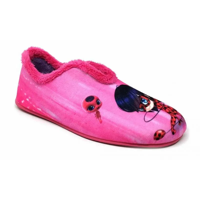 Girls Closed Toe House Slipper - Size 4401