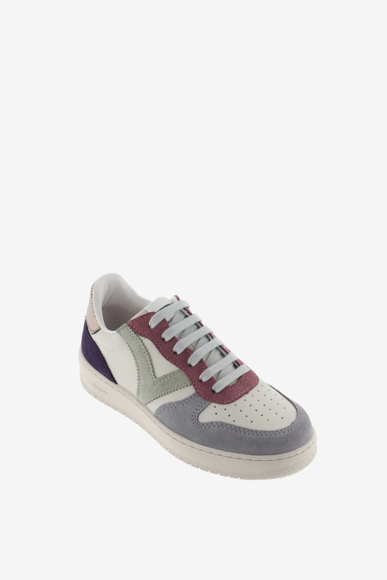 Madrid suede multicolor sneaker.