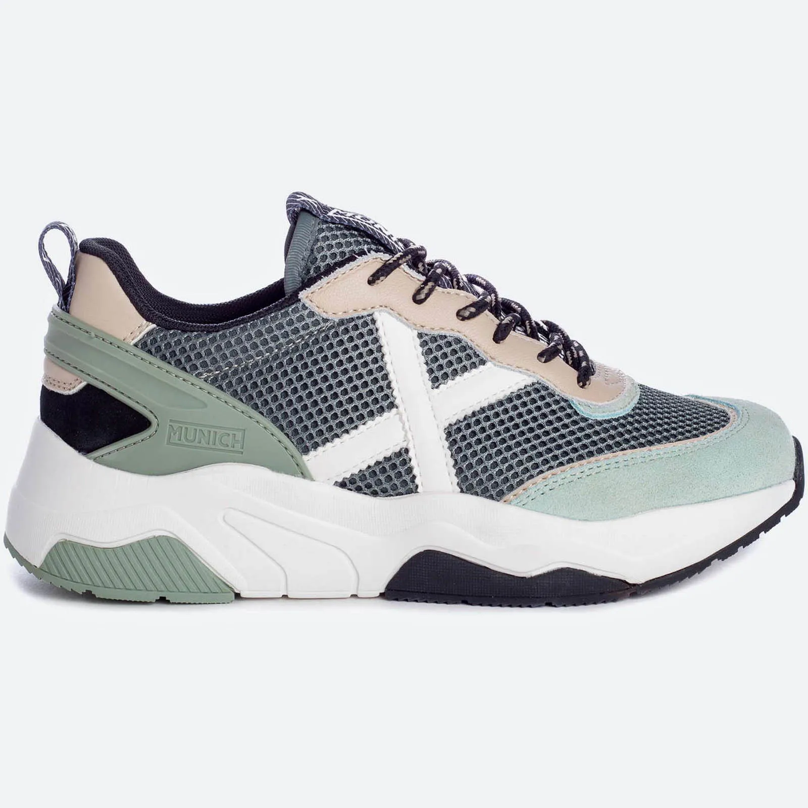 Green Munich Wave 90 Sneaker