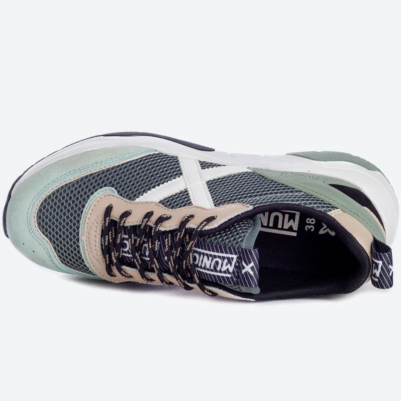 Green Munich Wave 90 Sneaker