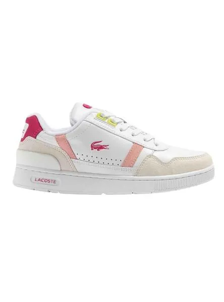 Lacoste T-Clip 223 White Women's Sneakers