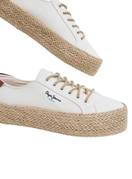 Pepe Jeans Kyle White Women's Sneakers