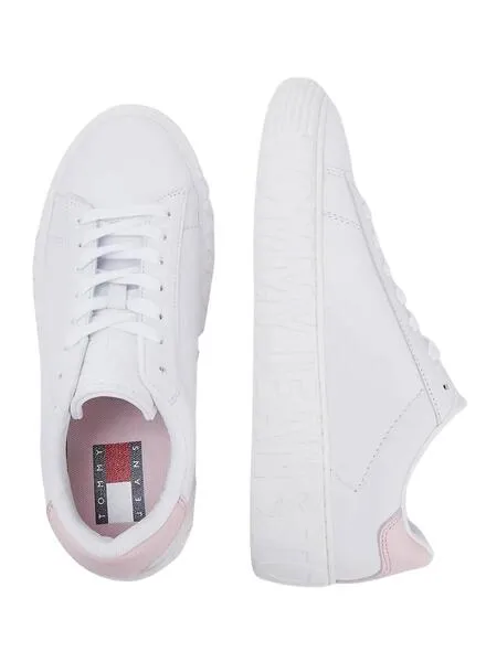 Tommy Jeans New Cupsole Blanco Women's Sneakers