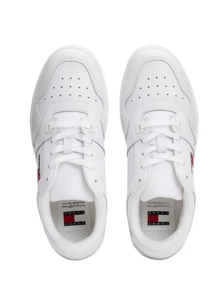 Tommy Jeans Retro Basket Blanco Mujer