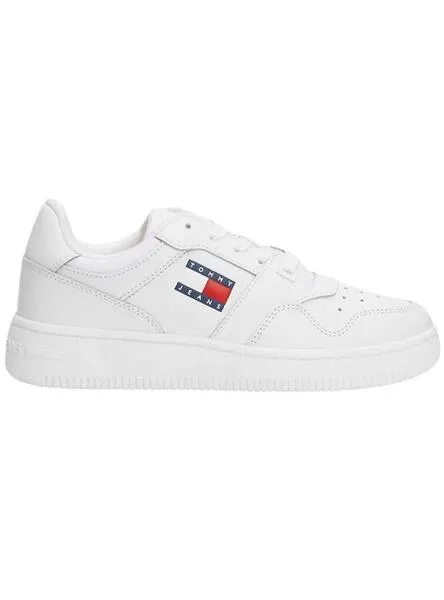 Tommy Jeans Retro Basket Blanco Mujer