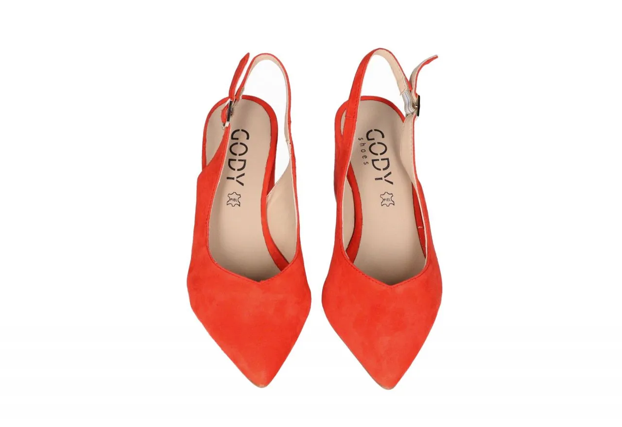 Coral Heeled Sandals Medium Chunky Platform - Shop Now