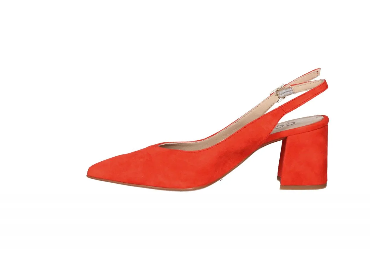 Coral Heeled Sandals Medium Chunky Platform - Shop Now