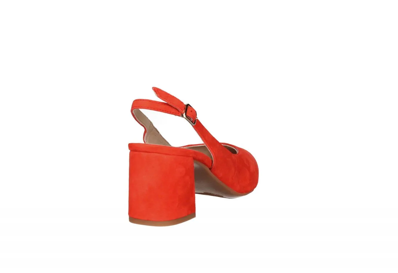 Coral Heeled Sandals Medium Chunky Platform - Shop Now